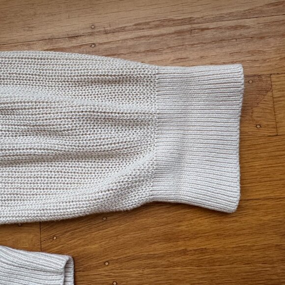 XL Button Cotton Knit Cardigan, Velvet by Graham and Spencer Solange Cardigan - Picture 7 of 9